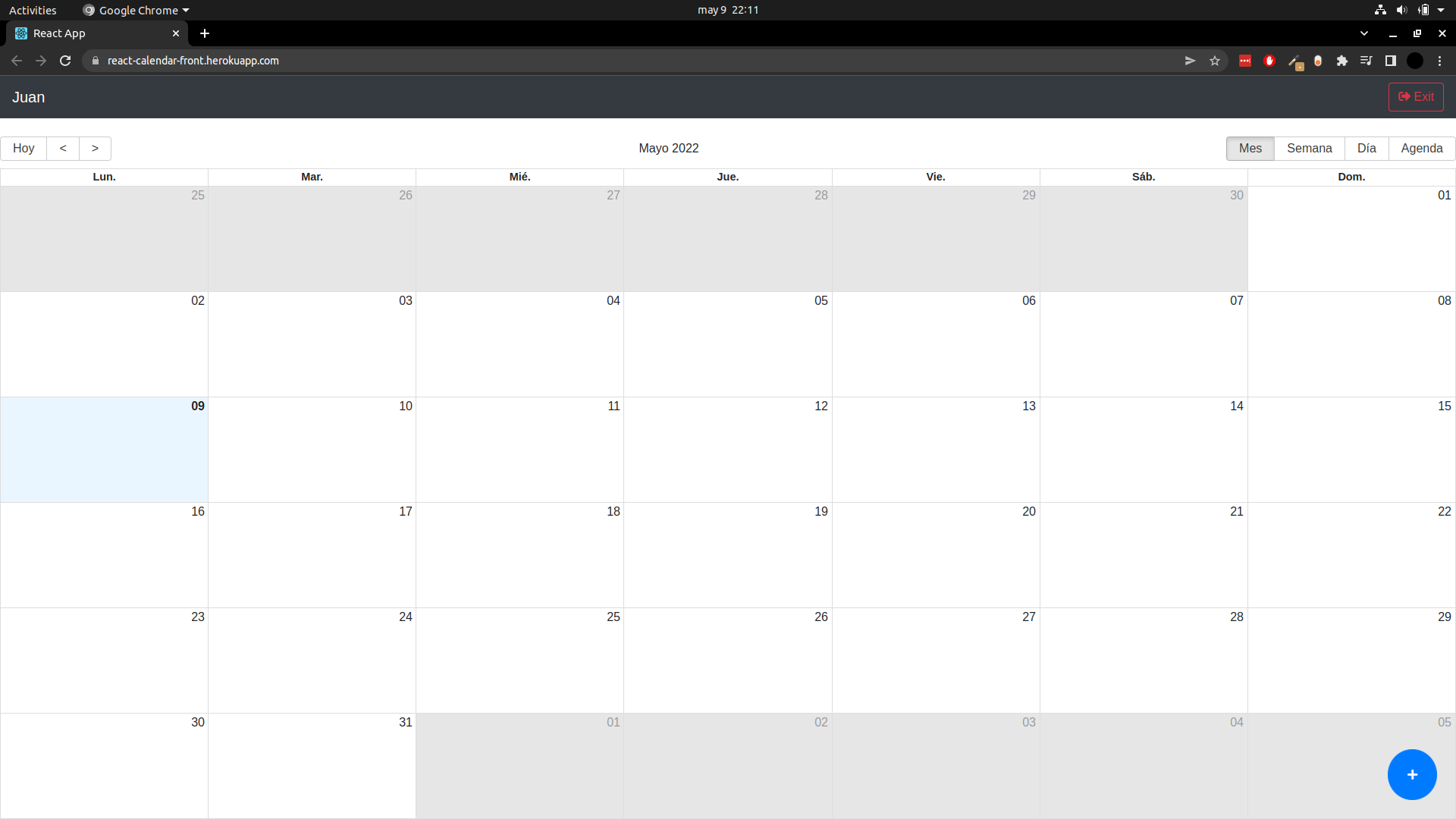 Calendar App thumbnail